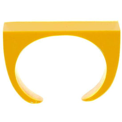 Yellow Cuff Bracelet