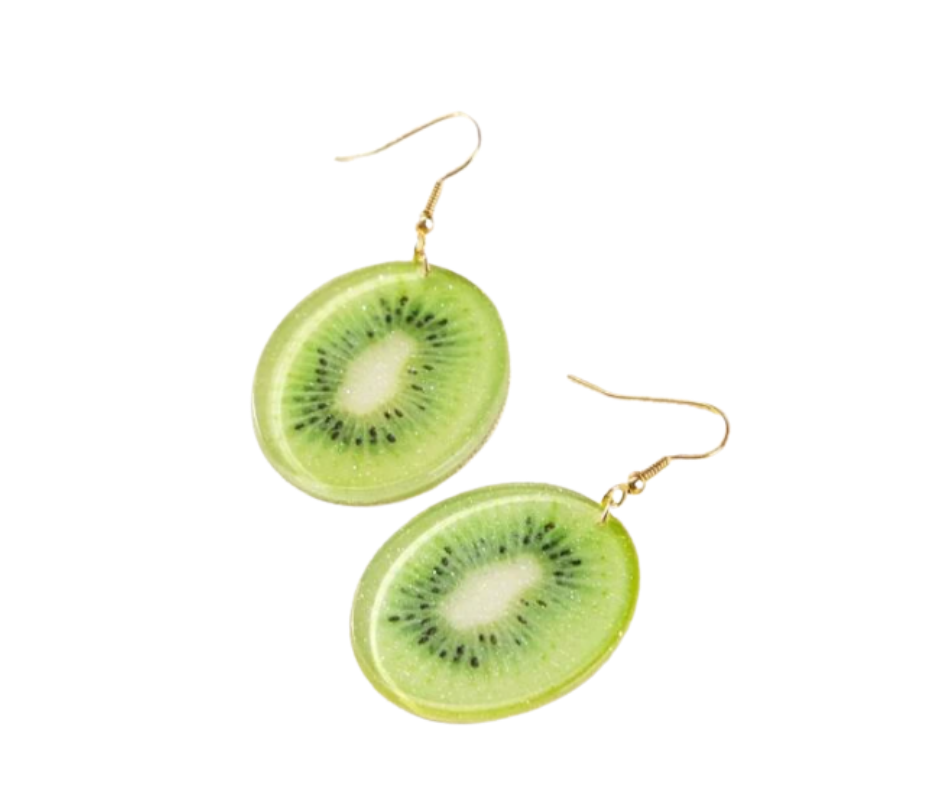 Kiwi earrings 2025