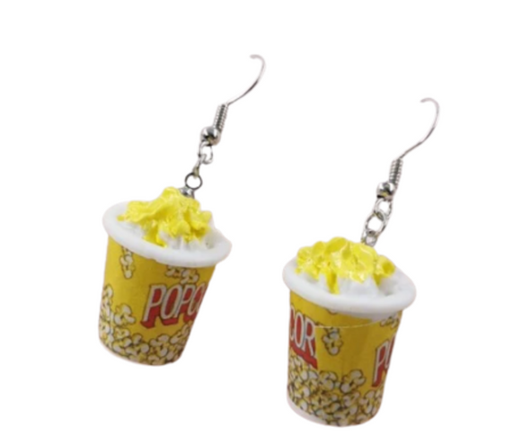 Popcorn Box Earrings