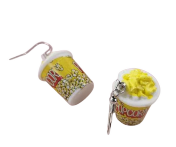Popcorn Box Earrings