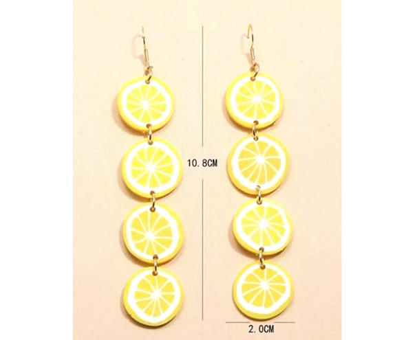 Lemon Drop Dangle Earrings