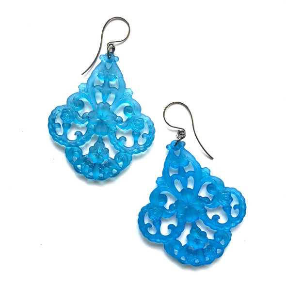 Aqua Blue Jewelry Set